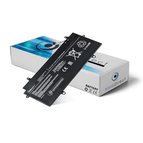 Visiodirect® Batterie Compatible avec Toshiba PORTEGE Z30T-B-11M Z30T-B-11R Z30T-B-11V Z30T-C-11R Z30T-C-121 Z30T-C-124 Z30T-C-127 Z30T-C-12P Z30T-C-12U...