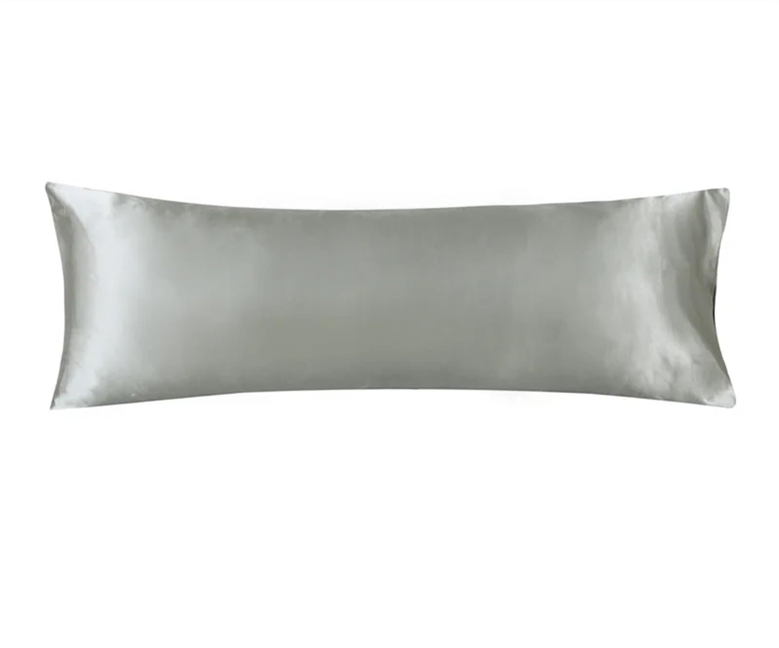 Satin Pillowcase Silk Satin Pillowcase Body Pillow Cover With Envelope Closure,Long Cases,Soft And Breathable,Gift For Sleepers,20x54 Inch(6)