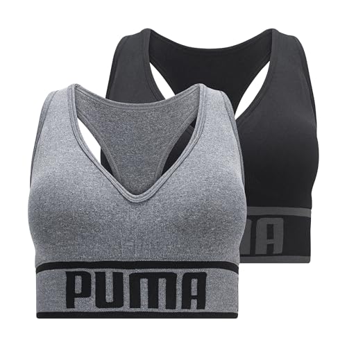 Image of Puma Women's 2 Pack Seamless Sports Bra