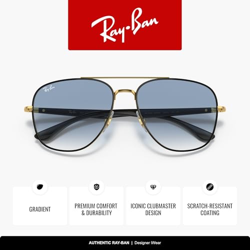 Image of Ray-Ban RB3683 Square Sunglasses for Men for Women