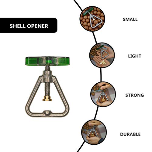 DOITOOL Abridor de nogueira, clipe de castanha, resistente, aço inoxidável, nogueira, alicate para n