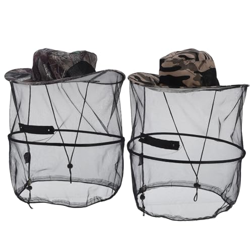 BESTonZON 2pezzi Cappello da Pesca e Apicoltura Leggero e Traspirante per Escursioni all Aperto Design Multifunzionale e Pratico per Trasporto