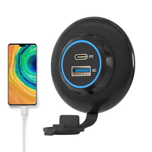 Cargador rápido QC3.0 para coche con enchufe USB de 30W 7