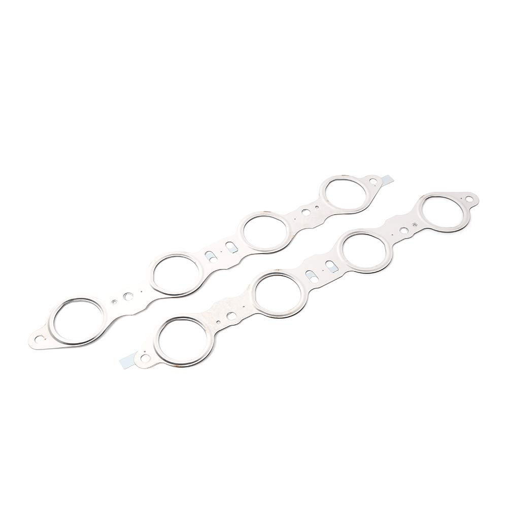 Guarnizione collettore di scarico, dioche acciaio argento 12617944 Guarnizioni collettore di scarico Viti in acciaio multistrato per motori LS1 LS2 LS3 LS6 LS7 LS9 LSX