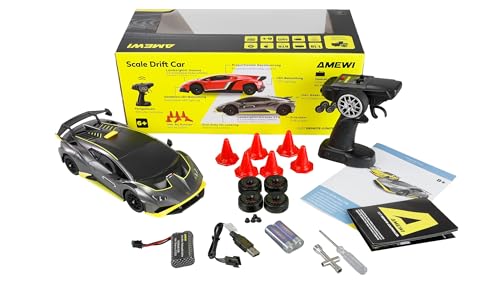 Amewi Lamborghini Huracan STO Drift Car 1:18 RTR anthrazit ferngesteuert RC