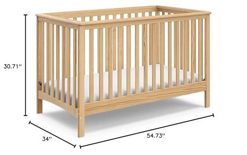 Storkcraft 04520-035 Hillcrest 4-In-1 Convertible Crib (Natural) - Converts To Daybed, Toddler Bed, And Full-Size Bed thumb #6