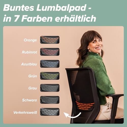 Chaise de bureau ergonomique Trendoffice to-sync one Dauphin noir pour siege de bureau
