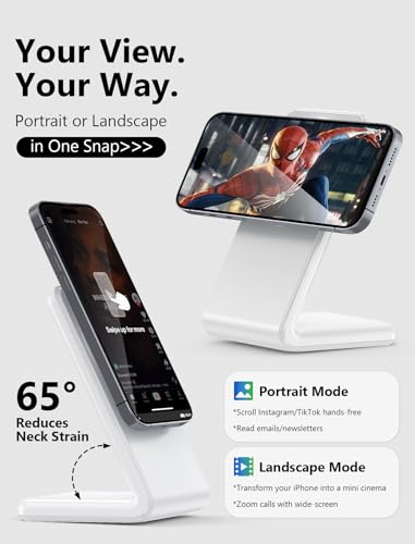 Image of 2Pack for MagSafe Charger- Magnetic Wireless Charger for iPhone 12-17,White