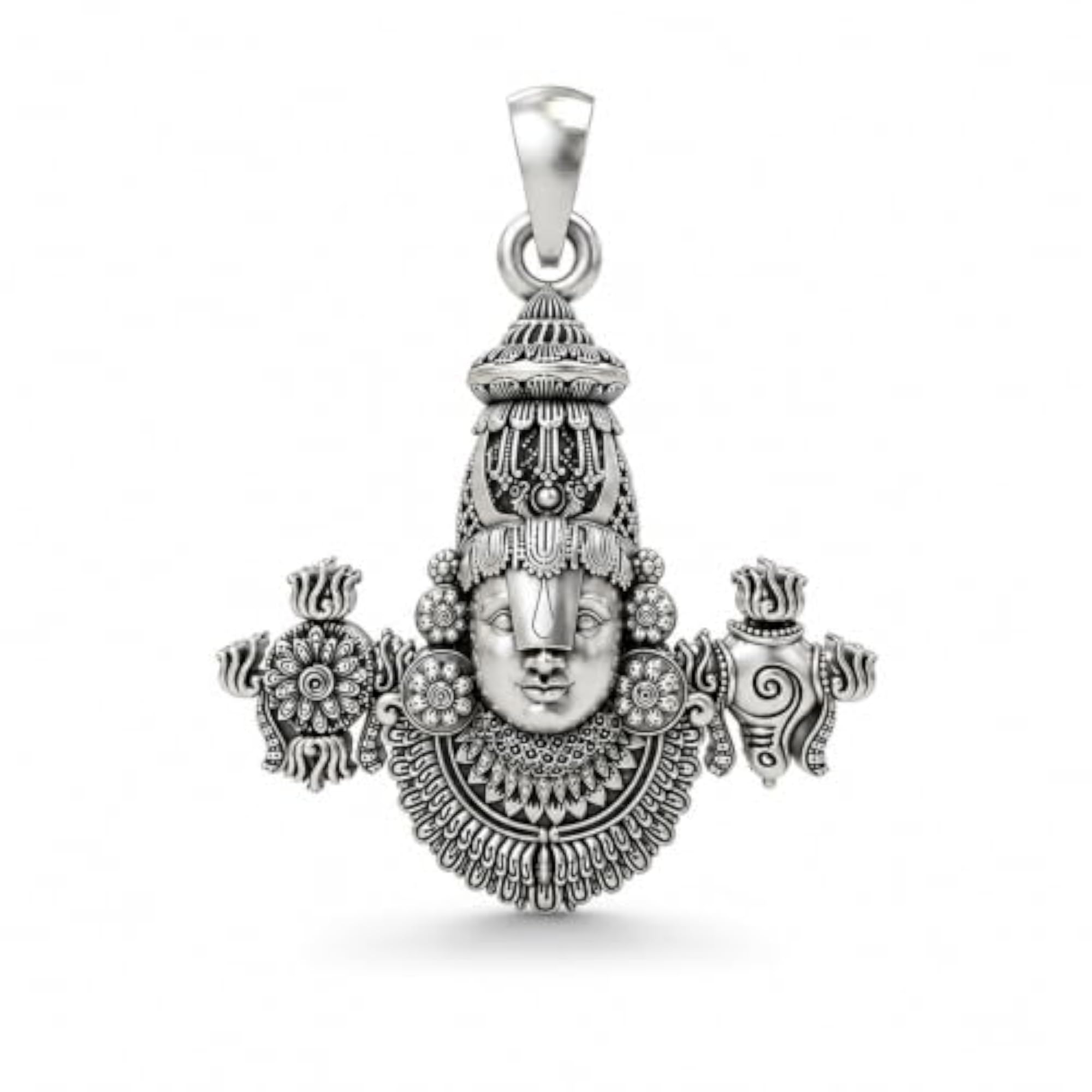 Men's Religious Pendant Locket with Chain
