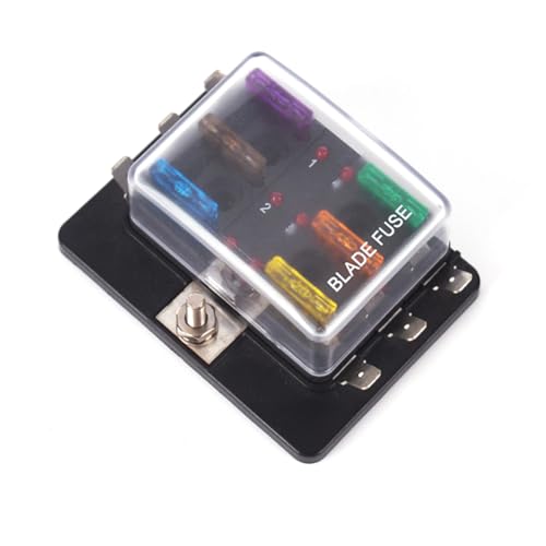 ULTECHNOVO Caixa 3Pcs fusível fusíveis de carro múltiplo Caixa de Fusiveis conduziu