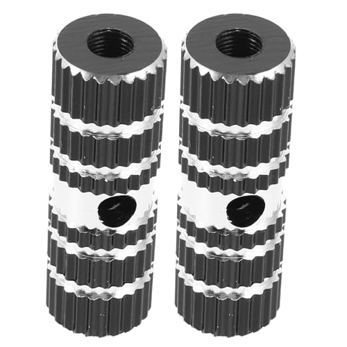 SUPVOX 1pair Aluminum Bike Pedal Extension Pegs Sturdy Foot Pegs for Mountain Bicycles Enhanced Stability Extended Design for All Heights Durable Alloy Construction