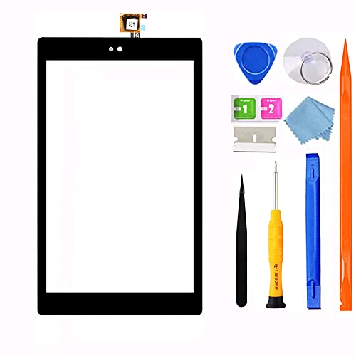 GoodFixer Original Quality Screen Replacement Digitizer for Amazon Kindle Fire Tablet HD 8 8th Gen Model L5S83A (2018 Released 8th Generation) Touch Screen Glass + Full Repair Kit