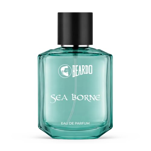 Image of BEARDO Sea Borne Eau De Parfum for Man, 50ml | Long Lasting Fragrance | Perfume For Man | Citrus, Fresh & Aquatic | Gift For Men | Husband | Boyfriend