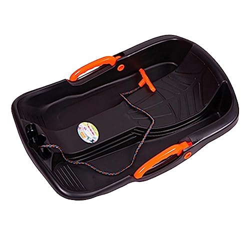 Fonowx Schneeschlitten Sandrutschschlitten mit Zugseilrodel für Kinder Erwachsene – Bild 3