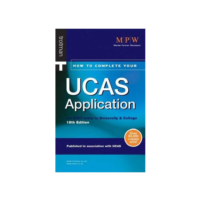 Buy How to Complete Your UCAS Application For 2007 Entry to University