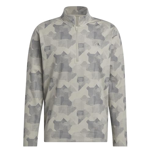 adidas Men's Go-to Printed Quarter-Zip Pullover2