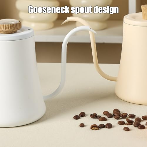 Hervidor de café de acero inoxidable de alta calidad con cuello de cisne 5