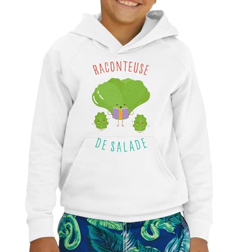 Sweat à capuche enfant Raconteuse de salade premium original