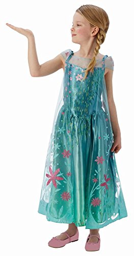 Migliori Regali per Bambina a cui piace Elsa di Frozen FROZEN (DISNEY) Elsa - FROZEN FEVER - Costume bambini 7 - 8 anni