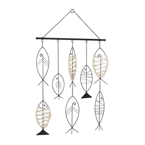 Deco 79 91830 Metal Fish Home Wall Decor Indoor Outdoor Wire Wall Sculpture thumb #3