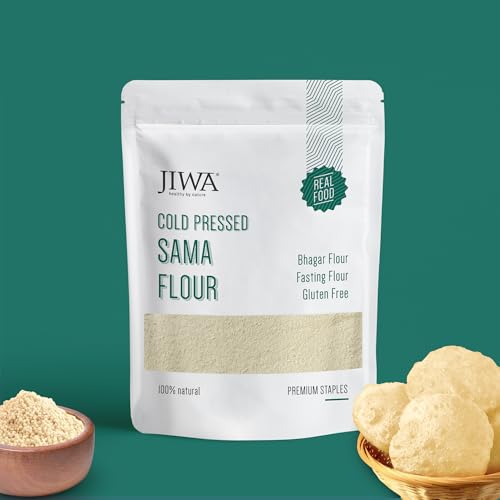 Jiwa Cold Pressed Sama Atta/Flour | Fasting Flour | Gluten Free | Positive Millet | Barnyard Millet Flour | Bhagar Flour | Samak Rice Flour | Chakki Ground | 500g (B0DGH16ZYW) Amazon Price History, Amazon Price Tracker