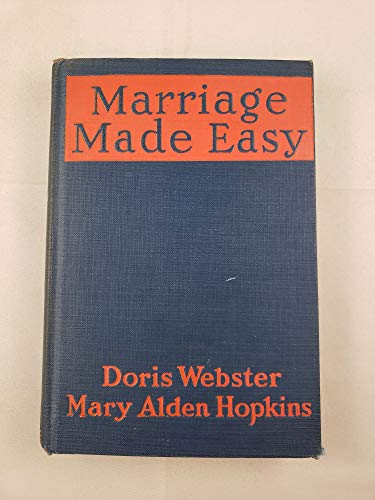 Marriage Made Easy [Unknown] B000SKNBQM Book Cover
