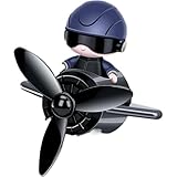 【Nostalgic Aviation Design】 Elevate your driving experience with our charming vintage propeller airplane featuring whimsical cartoon. This eye-catching accessory combines classic aviation aesthetics with playful character design, bringing nostalgic f...