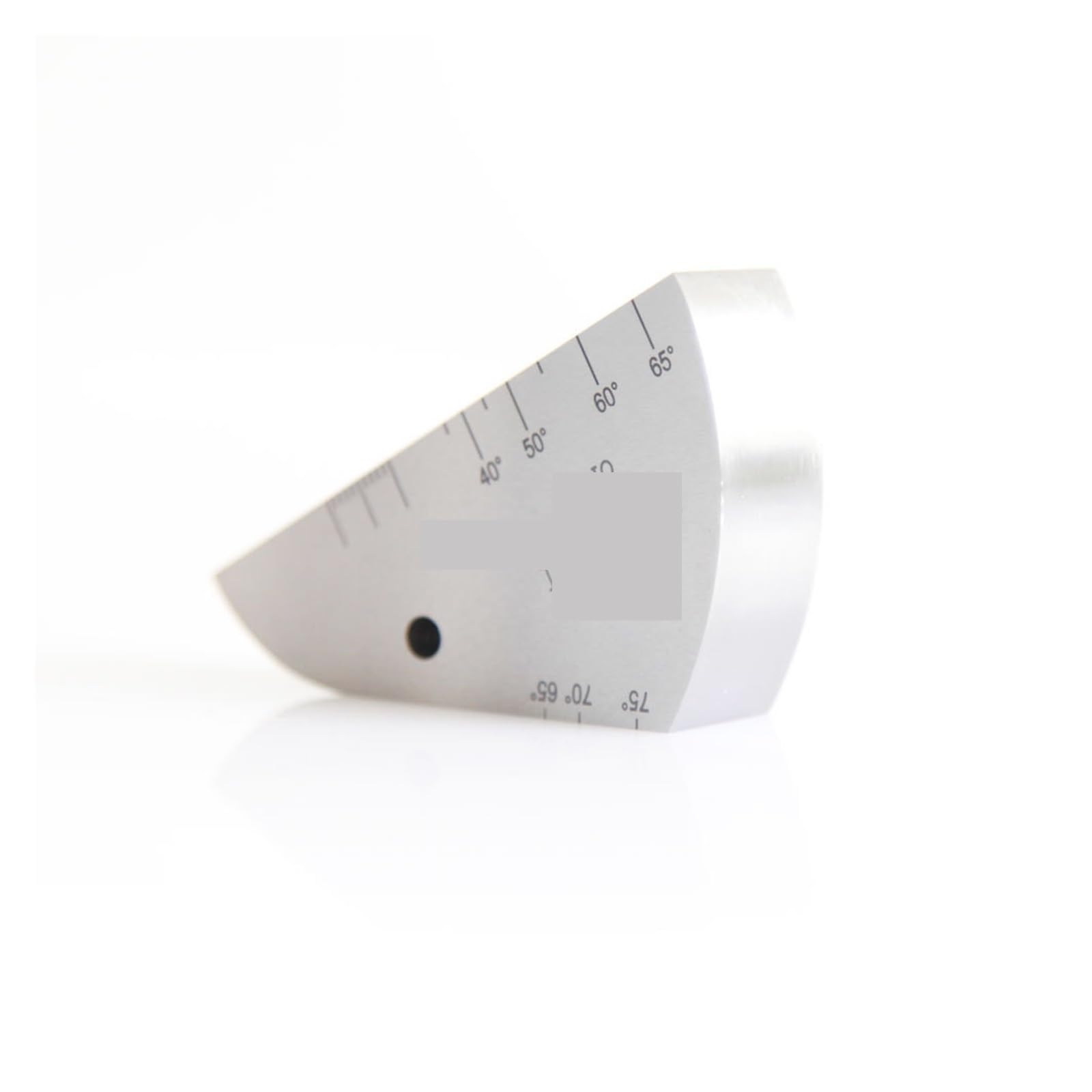Gauge Block, Standard Ultrasonic Test Block Carbon Steel Calibration Block V2 Block(20-1.5mm)