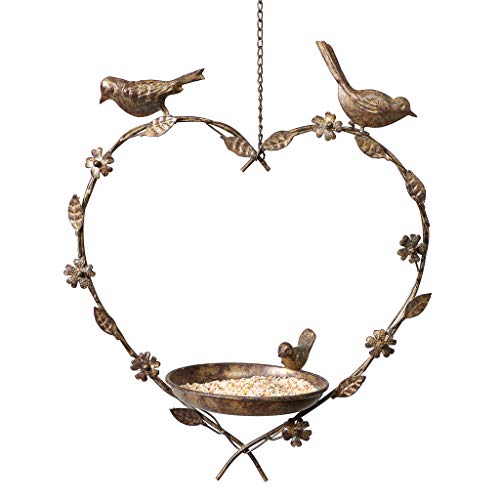 Hanging Bird Feeder Dish Garden Bird Feeding Station Winter Anniversary Wedding Christmas Garden Gift Idea