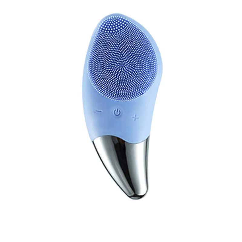 SEMINO Facial Cleansing Brush, Waterproof Sonic Vibrating Face Brush for Deep Cleansing, Gentle Exfoliating and Massaging, Inductive charging - Rechargeable Silicone Face Scrubber Electric with Soft Bristles-picture-12