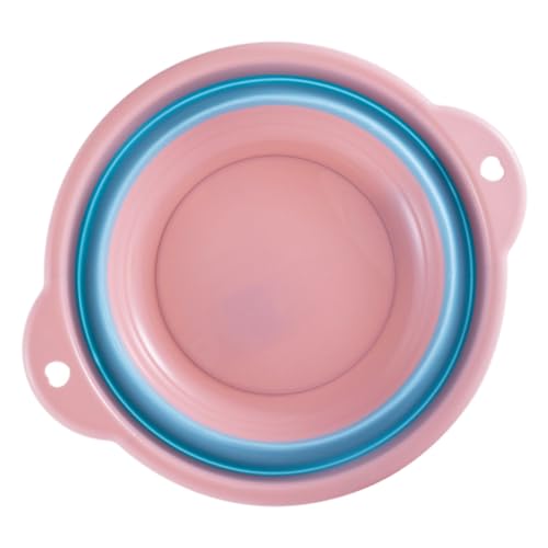 TOVINANNA 1 PC Folding Foot Soak Bucket Pink Multipurpose Foot Bath Basin for Relaxation for Home Use with Epsom Salt Portable Design for