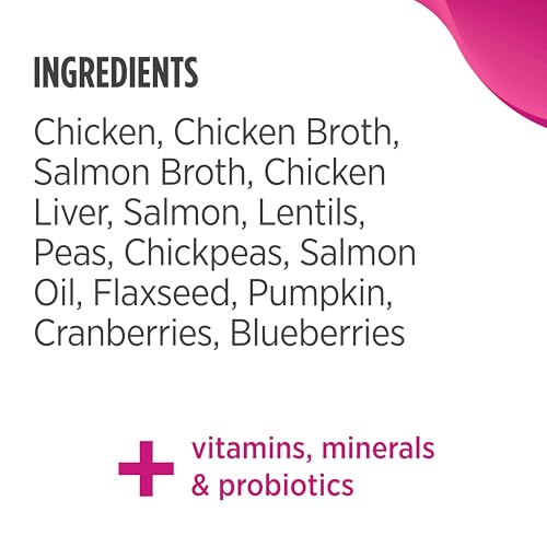 Nulo Grain-Free Chicken, Salmon, & Lentils Recipe Wet Canned Dog Food for Puppies, 13 Ounce, 12 Cans