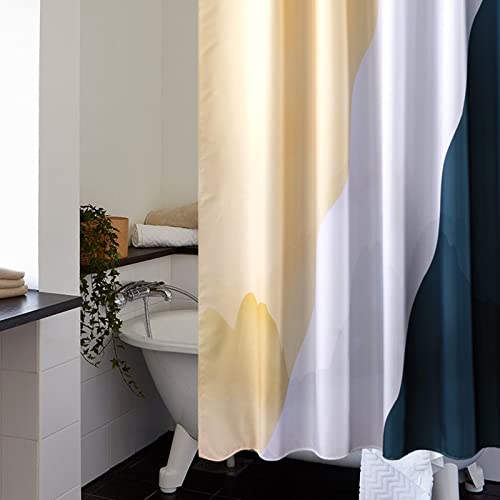 Rideau de douche imperméable KnSam 180x200 en polyester anti-moisissure
