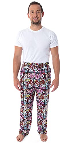 Marvel Men's Carnage Comic Book Allover Detailed Design Sleep Lounge Pajama Pants4