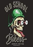  Carnet de notes Old school bikers A4