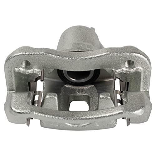 Image of TRQ Rear Left Brake Caliper w /Bracket Drivers Side
