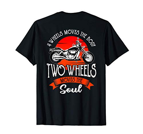 Biker Gear Cadeaux de moto Image sur le dos de la chemise T-Shirt