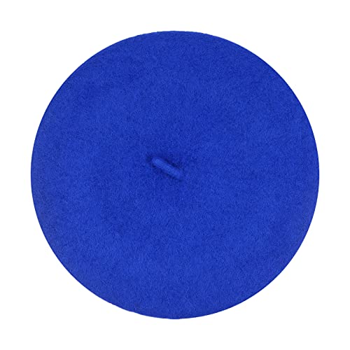 Image of Klong Women Wool Beret Hat French Style Solid Color