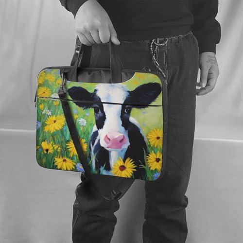 Bolsa amarilla para laptop 14" impermeable portátil miniatura 2