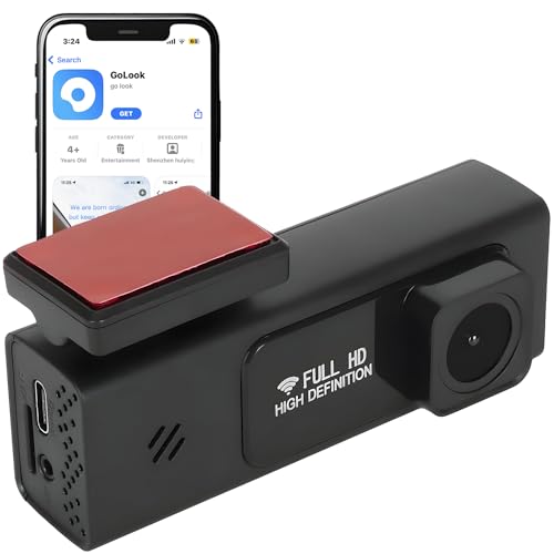 Image of AllExtreme X12 Car Dash Cam 140 Wide Angle Lens HD 1080P Loop Video Recorder Wi-Fi Support Parking Mode Driving Front Camera