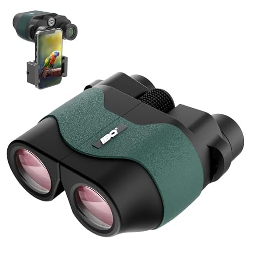 IBQ Binoculars for Adults,12x30 Binoculars with Upgraded Phone Adapter, Compact Binocular for Bird Watching,Small Binoculars for Kids,with Daily Waterproof,Outdoor Sport,Hunting,Theater and Concerts