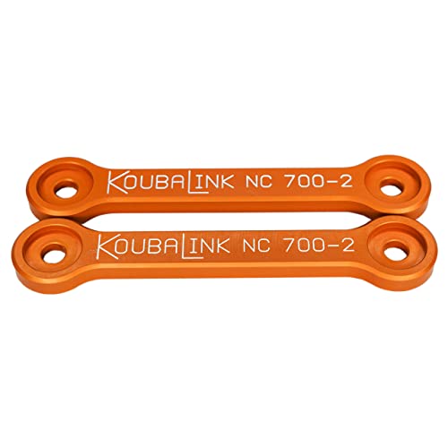Maillon d'abaissement NC700X en acier robuste pour suspension arrière