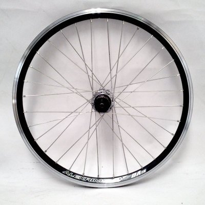 シルバー 完組リアホイール 黒ハブ Amazon | 20インチシマノ・DEOREディスクホイールリアのみ 406
