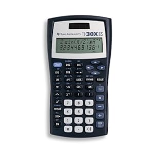 Texas Instruments TI-30XII Solar schoolrekenmachine