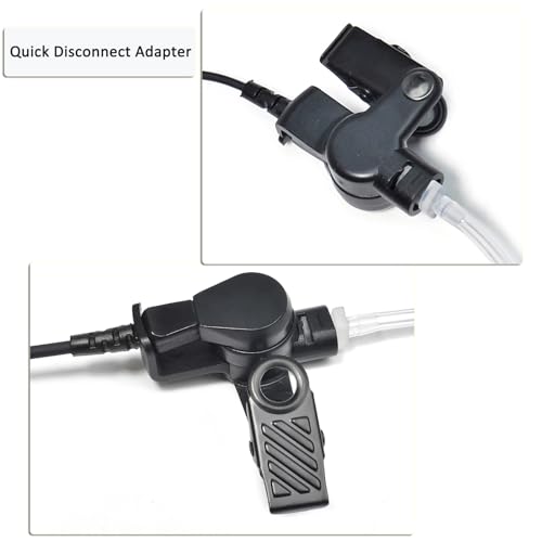 Casque micro pour Baofeng UV-82 - Solution audio discrète pour communication radio - 6