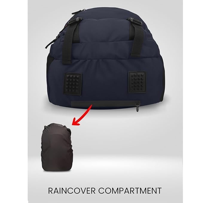 Image of Large 40L Laptop Backpack For Men & Women With Bottle Pocket | Padded Shoulder Straps, Multi Compartments | Travel & College Bag | Water-Repellent,