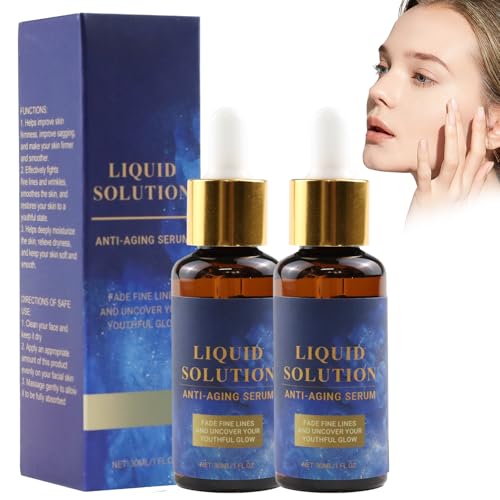 2 Stück Olavita Serum Das Original Olavita Serum Soforteffekt Gesicht Verbessert Die Hautelastizität Reduziert Falten Lifting Liquid das Original Geeignet für Alle Hauttypen