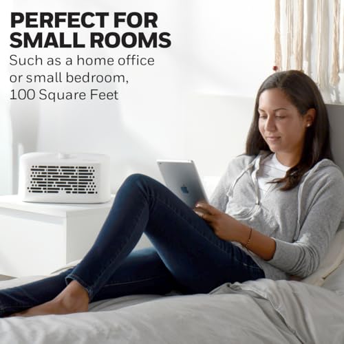 Honeywell Hepaclean Tabletop 13' x 13' Room Air Purifier