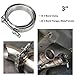 BLACKHORSE-RACING 3 Inch V Band Clamp with Male Female Flange 304 Stainless Steel, V-Band Flange Kit