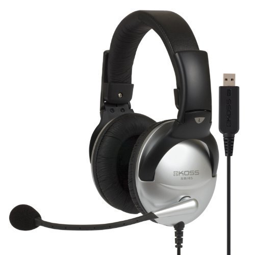 Koss Multimedia Stereo Headphone With Usb Plug (Sb45 Usb-178203) Style: Sb45-Usb Pc, Personal Computer #TOP2
